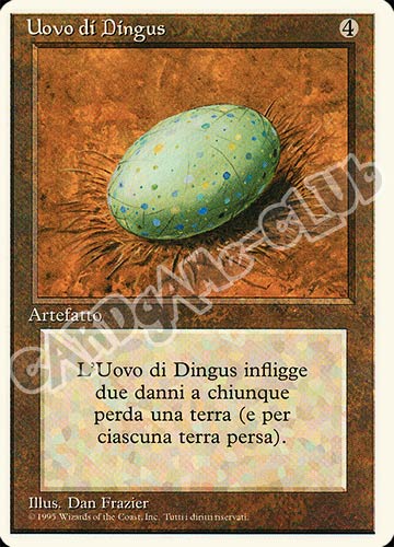 Uovo di Dingus rara (IT) -NEAR MINT-