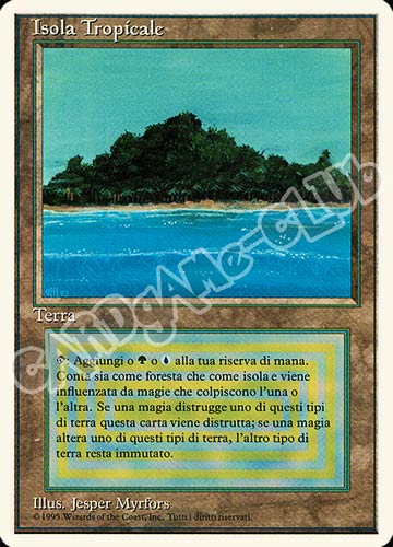 Isola Tropicale rara (IT) -NEAR MINT-