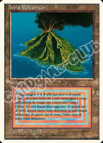 Isola Vulcanica rara (IT) -NEAR MINT-