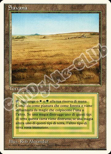 Savana rara (IT) -NEAR MINT-