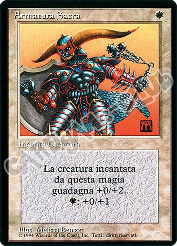 Armatura Sacra comune (IT) -NEAR MINT-