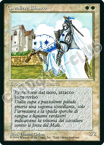 Cavaliere Bianco non comune (IT) -NEAR MINT-