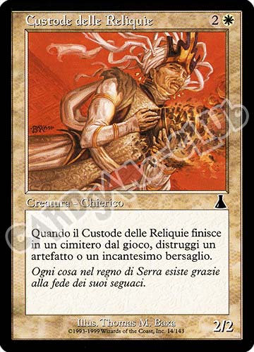 014 / 143 Custode delle Reliquie comune (IT) -NEAR MINT-