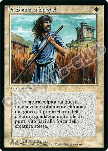 Da Spade a Spighe! non comune (IT) -NEAR MINT-