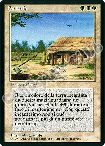 Fattoria rara (IT) -NEAR MINT-