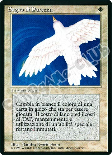 Segno di Purezza rara (IT) -NEAR MINT-