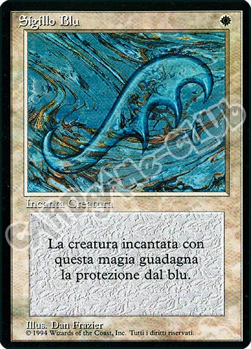 Sigillo Blu non comune (IT) -NEAR MINT-