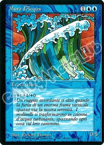 Muro d'Acqua non comune (IT) -NEAR MINT-