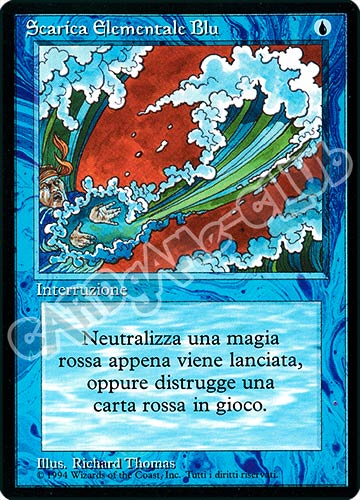 Scarica Elementale Blu comune (IT) -NEAR MINT-