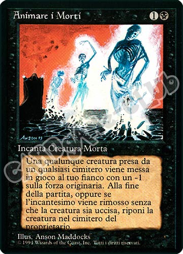 Animare i Morti non comune (IT) -NEAR MINT-