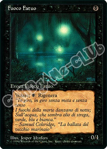 Fuoco Fatuo rara (IT) -NEAR MINT-