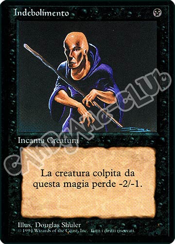 Indebolimento comune (IT) -NEAR MINT-