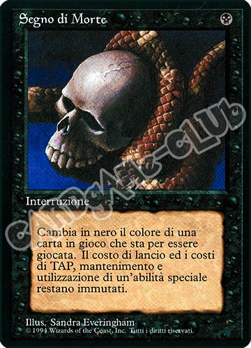 Segno di Morte rara (IT) -NEAR MINT-