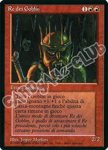 Re dei Goblin rara (IT) -NEAR MINT-