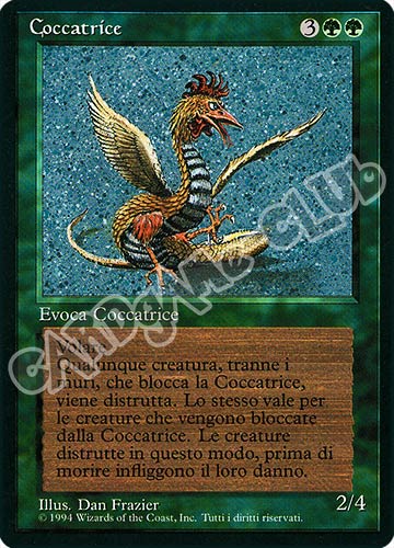 Coccatrice rara (IT) -NEAR MINT-