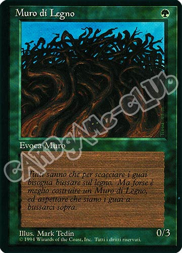 Muro di Legno comune (IT) -NEAR MINT-