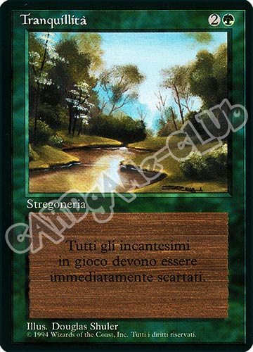 Tranquillita' comune (IT) -NEAR MINT-
