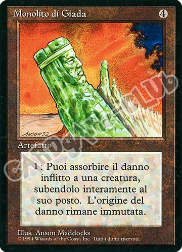 Monolito di Giada rara (IT) -NEAR MINT-