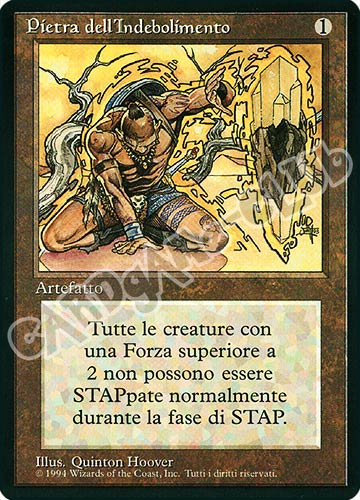 Pietra dell'Indebolimento rara (IT) -NEAR MINT-