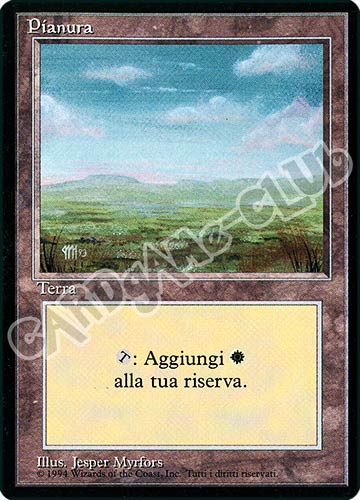 Pianura comune (IT) -NEAR MINT-