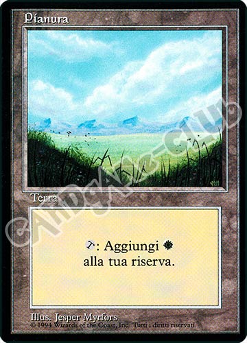 Pianura comune (IT) -NEAR MINT-