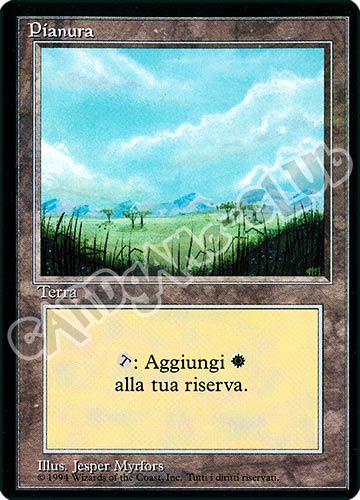 Pianura comune (IT) -NEAR MINT-