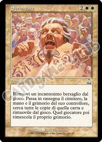 018 / 143 Scrostare non comune (IT) -NEAR MINT-