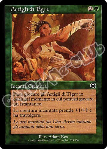 279 / 350 Artigli di Tigre comune (IT) -NEAR MINT-