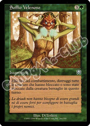 281 / 350 Soffio Velenoso non comune (IT) -NEAR MINT-