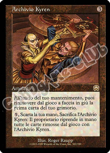 302 / 350 Archivio Kyren rara (IT) -NEAR MINT-