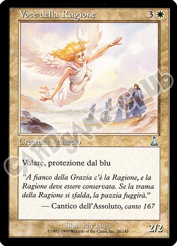 024 / 143 Voce della Ragione non comune (IT) -NEAR MINT-