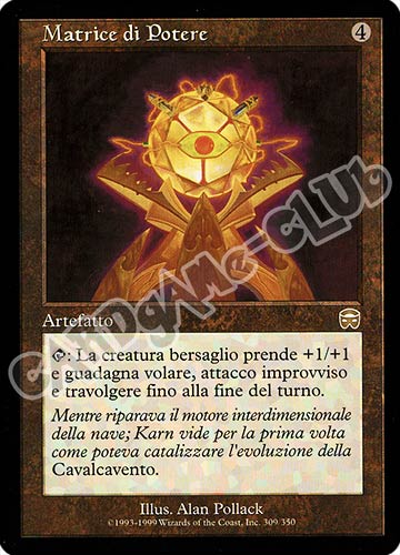 309 / 350 Matrice di Potere rara (IT) -NEAR MINT-