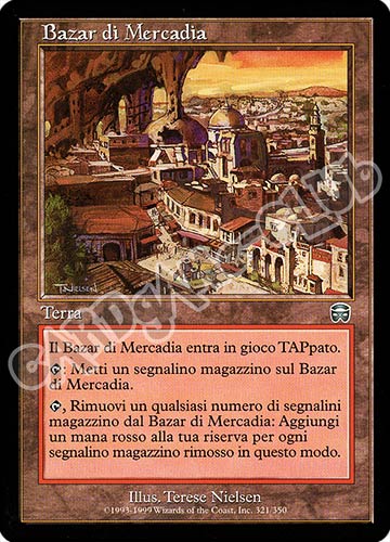 321 / 350 Bazar di Mercadia non comune (IT) -NEAR MINT-