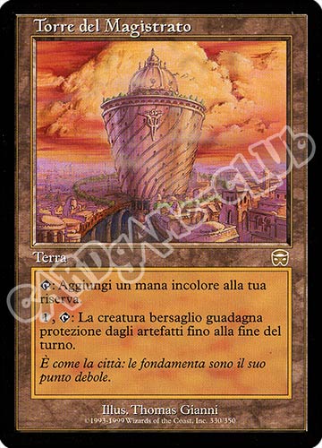 330 / 350 Torre del Maggistrato rara (IT) -NEAR MINT-