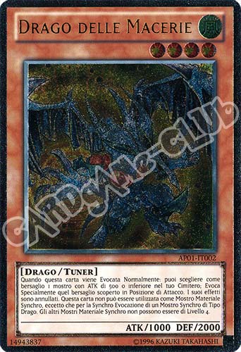 AP01-IT002 Drago delle Macerie rara ultimate (IT) -NEAR MINT-