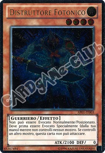 AP01-IT003 Distruttore Fotonico rara ultimate (IT) -NEAR MINT-