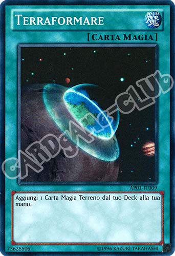AP01-IT009 Terraformare super rara (IT) -NEAR MINT-
