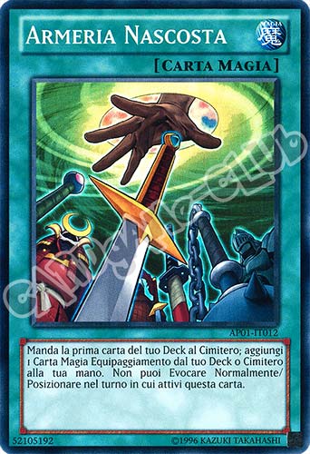 AP01-IT012 Armeria Nascosta super rara (IT) -NEAR MINT-