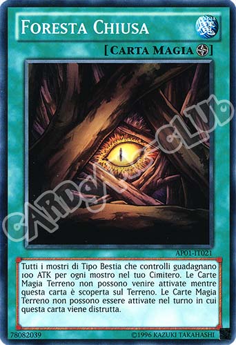 AP01-IT021 Foresta Chiusa comune (IT) -NEAR MINT-