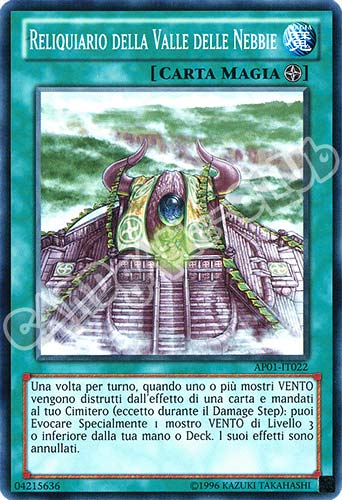 AP01-IT022 Reliquiario della Valle delle Nebbie comune (IT) -NEAR MINT-