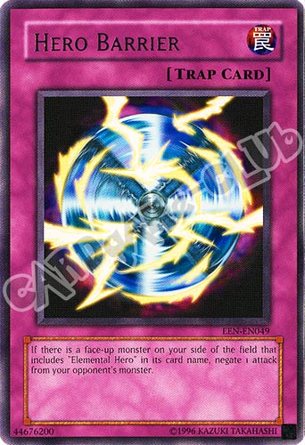 EEN-EN049 Hero Barrier rara Unlimited (EN) -NEAR MINT-