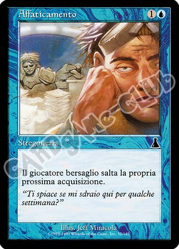 032 / 143 Affaticamento comune (IT) -NEAR MINT-