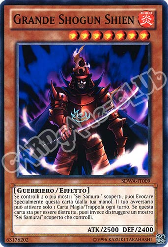 SDWA-IT009 Grande Shogun Shien comune unlimited (IT)  -GOOD-