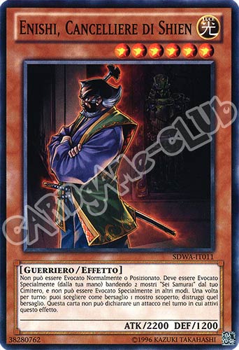 SDWA-IT011 Enishi, Cancelliere di Shien comune unlimited (IT) -NEAR MINT-