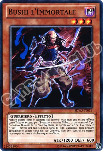 SDWA-IT014 Bushi l'Immortale comune unlimited (IT) -NEAR MINT-
