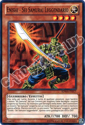 SDWA-IT017 Enishi - Sei Samurai Leggendario comune unlimited (IT) -NEAR MINT-