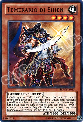 SDWA-IT020 Temerario di Shien comune unlimited (IT) -NEAR MINT-