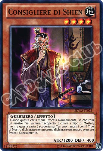 SDWA-IT022 Consigliere di Shien comune unlimited (IT) -NEAR MINT-