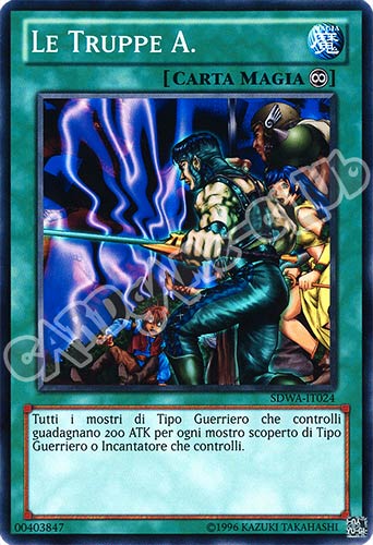 SDWA-IT024 Le Truppe A. comune unlimited (IT) -NEAR MINT-