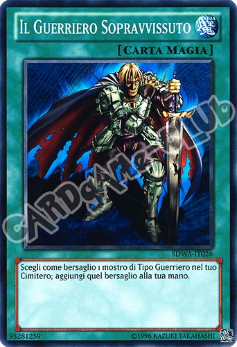SDWA-IT026 Il Guerriero Sopravvissuto comune unlimited (IT) -NEAR MINT-